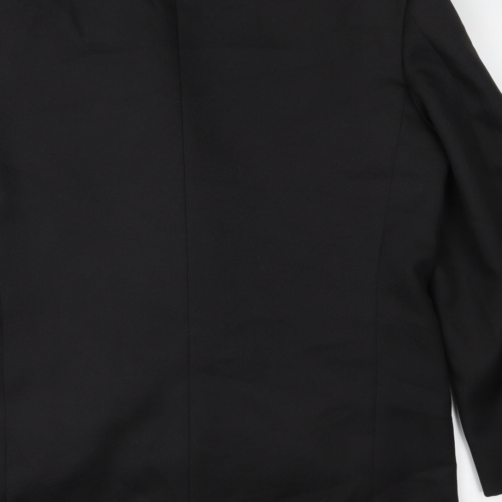 Andre Cori Mens Black   Jacket Suit Jacket Size 40