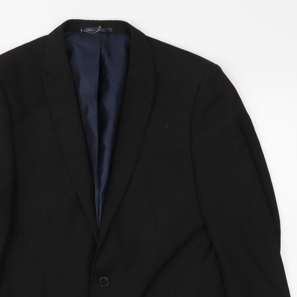 NEXT Mens Black   Jacket Suit Jacket Size 38