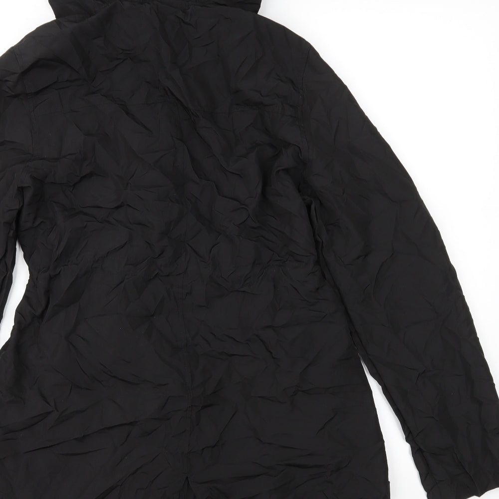 Primark Womens Black   Parka Jacket Size S  - Parka in a Pocket