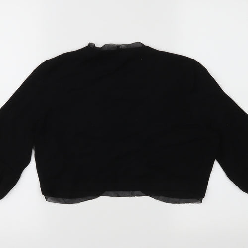Coast Womens Black  Knit Cardigan Jumper Size M