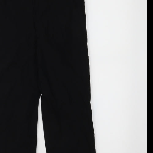 Papaya Womens Black   Capri Trousers Size 8 L20 in