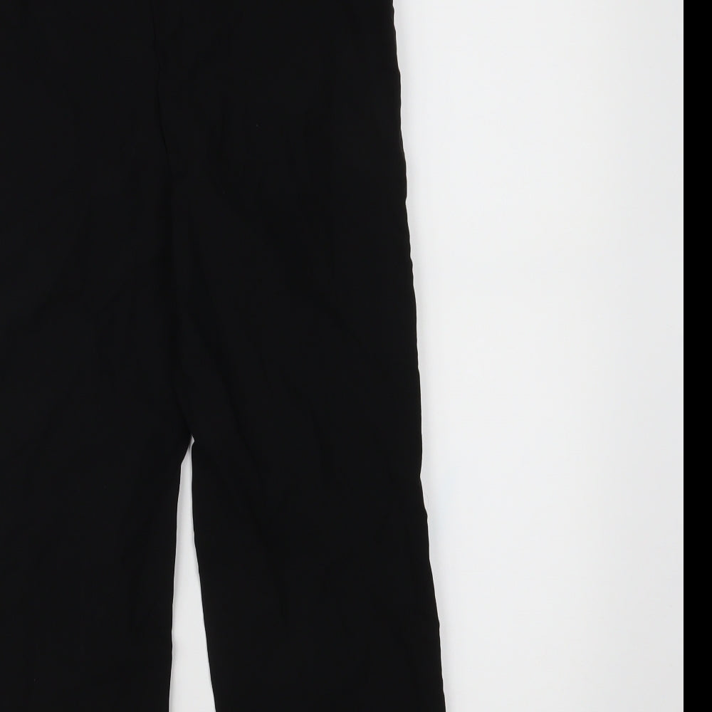Papaya Womens Black   Capri Trousers Size 8 L20 in