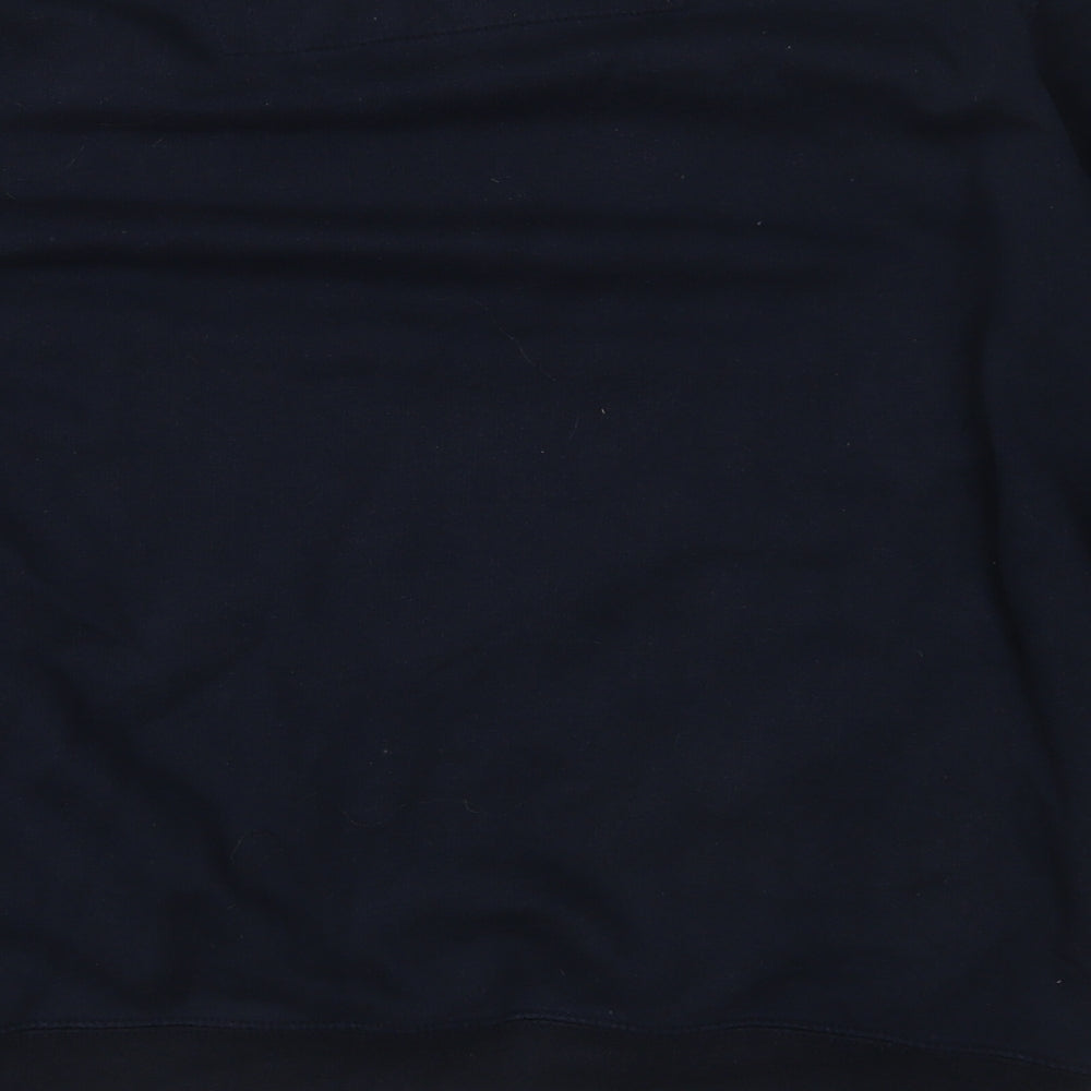 Threadbare Mens Blue  Jersey Pullover Sweatshirt Size L