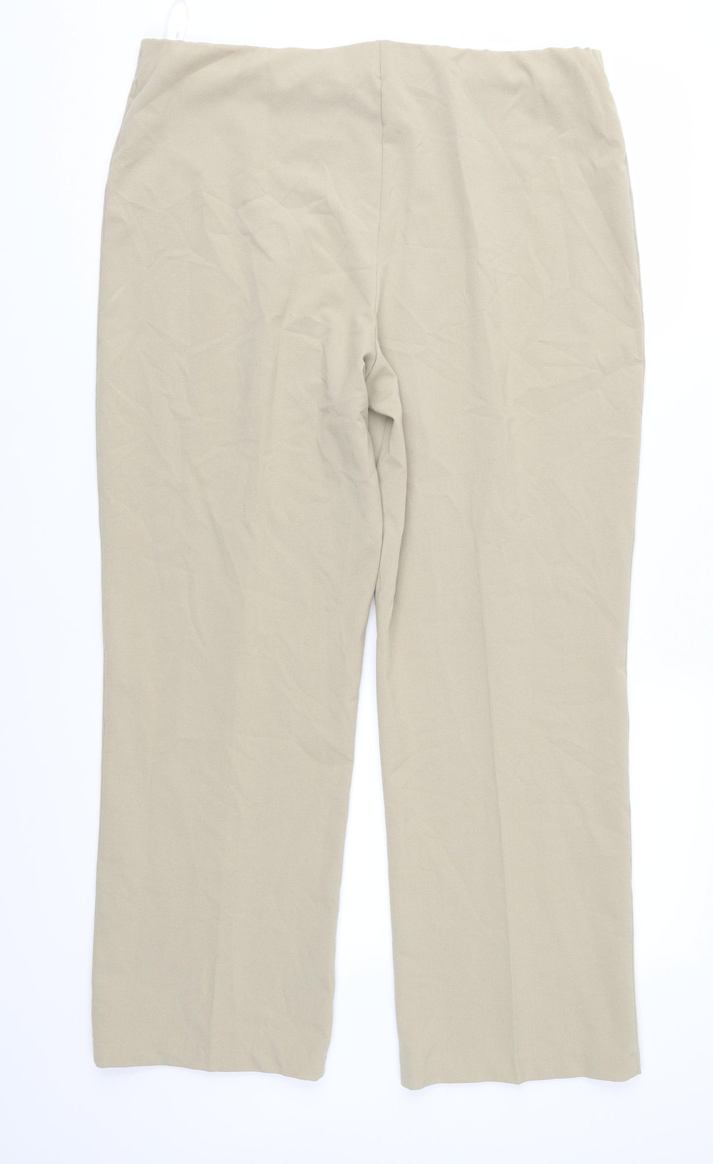 Autonomy Womens Beige   Trousers  Size 16 L29 in