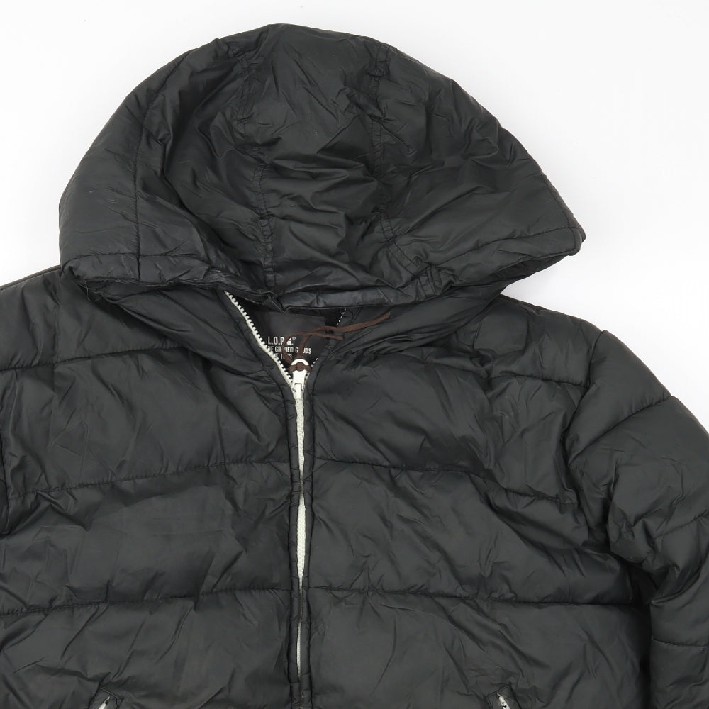 H&M Mens Green   Puffer Jacket Jacket Size L