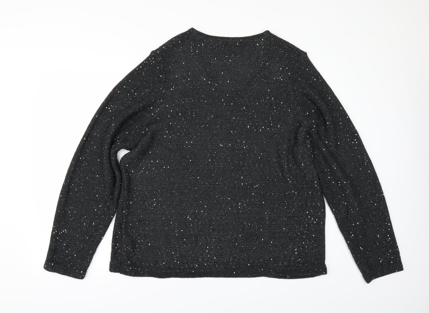 Marks and Spencer Womens Grey   Pullover Jumper Size 22