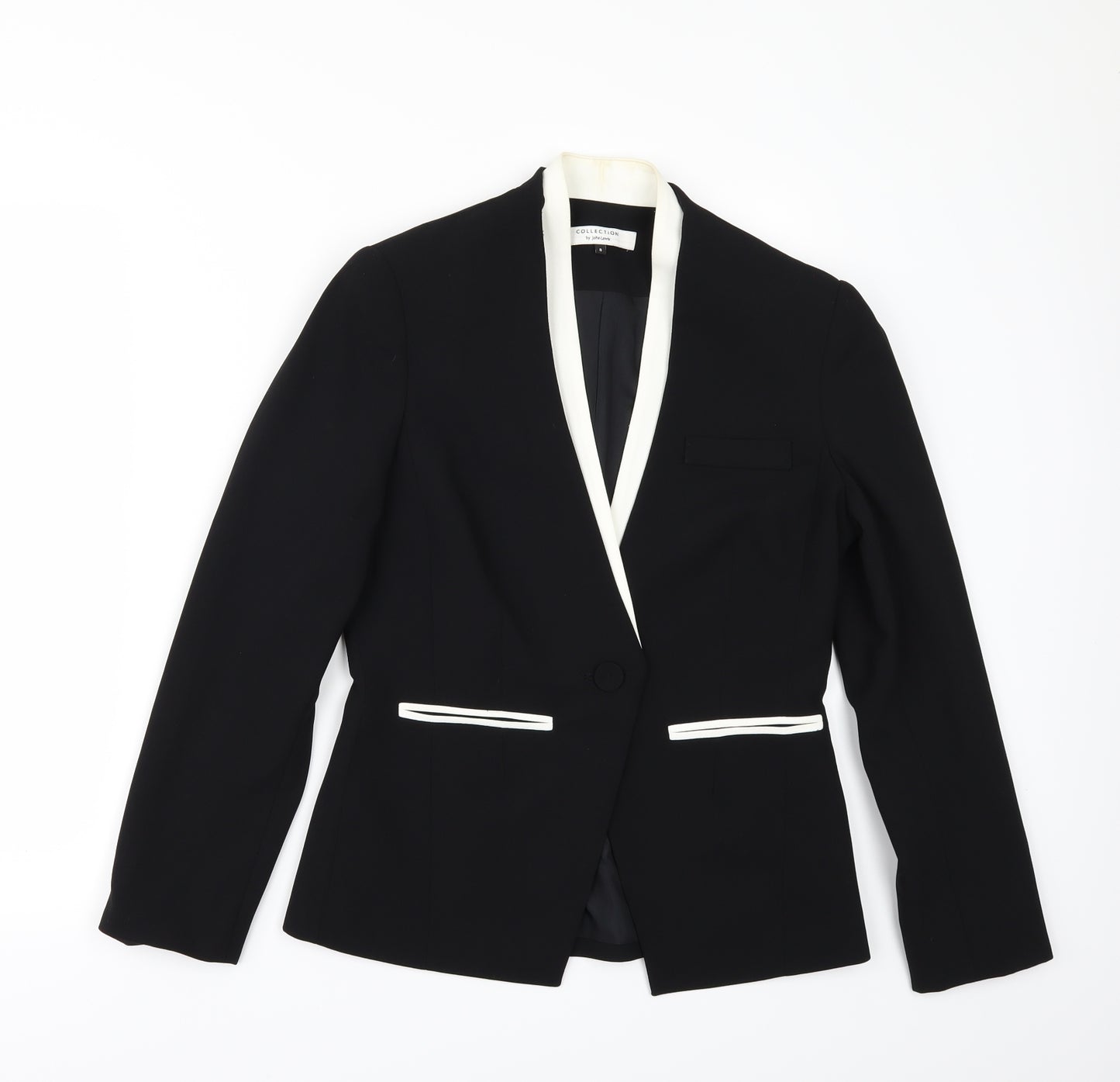 Debenhams Womens Black   Jacket Suit Size 8