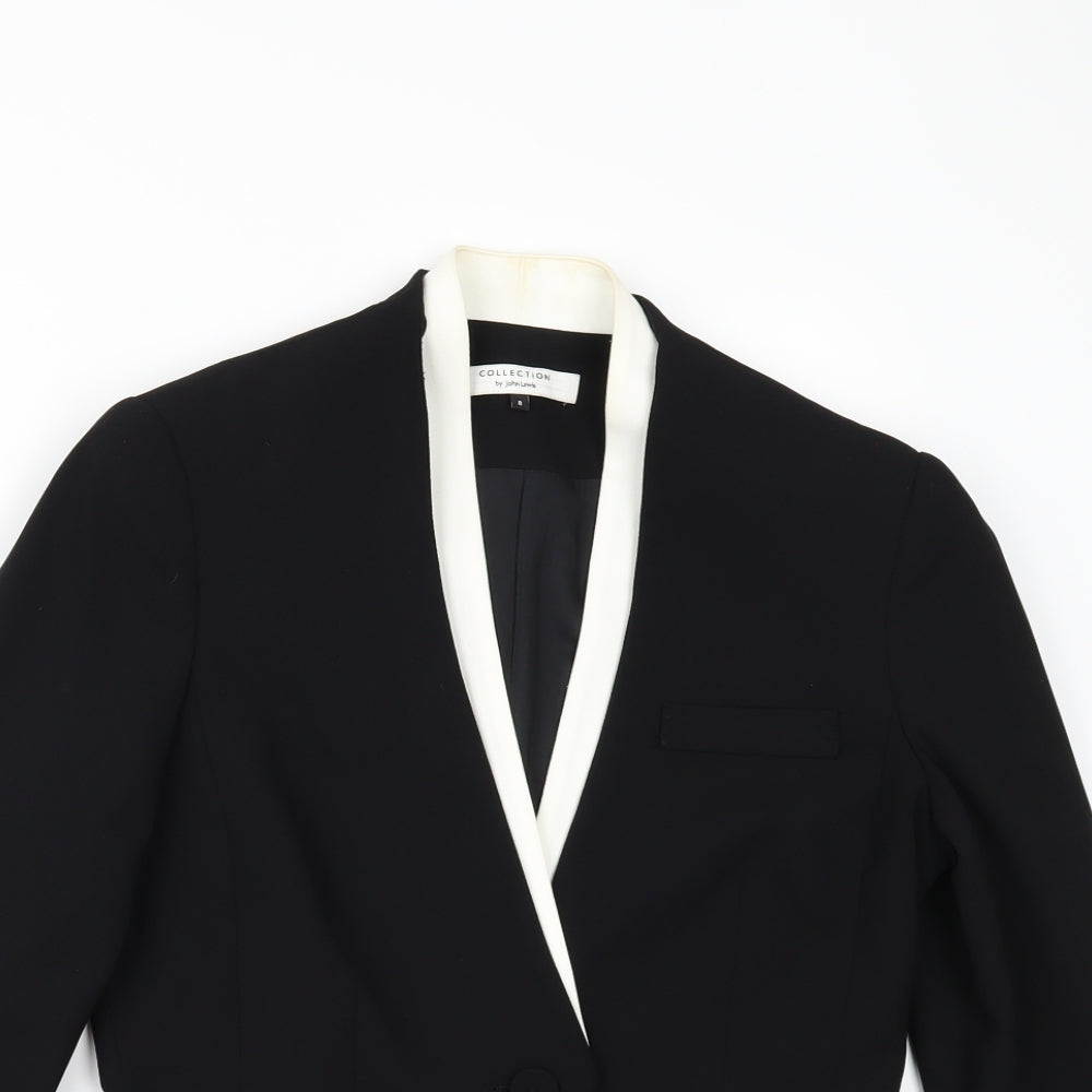 Debenhams Womens Black   Jacket Suit Size 8