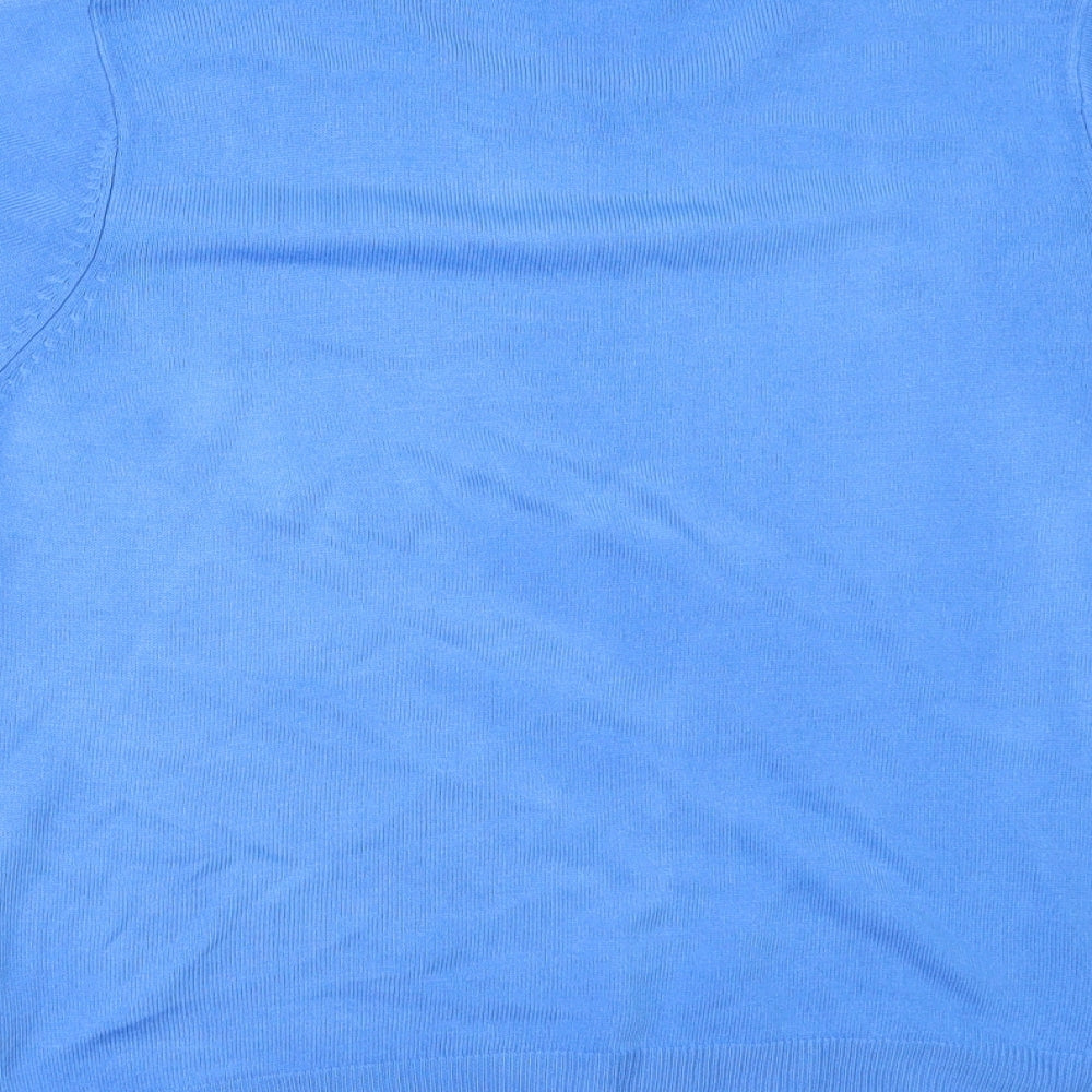 Marks and Spencer Womens Blue   Pullover Jumper Size 14