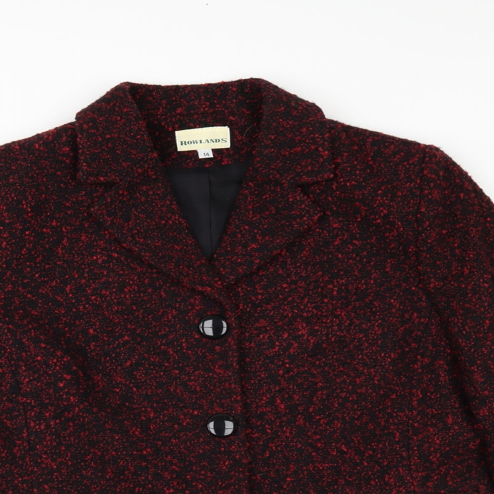 Rowlands Womens Red   Jacket  Size 14