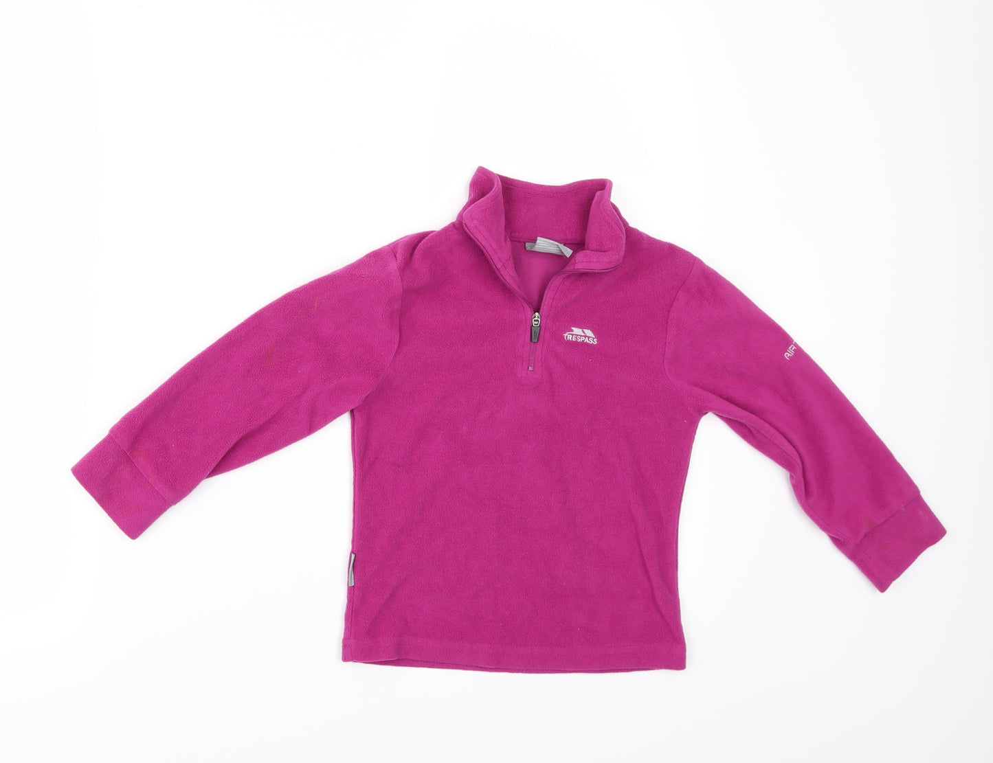 Trespass Girls Pink  Fleece Jacket  Size 3-4 Years