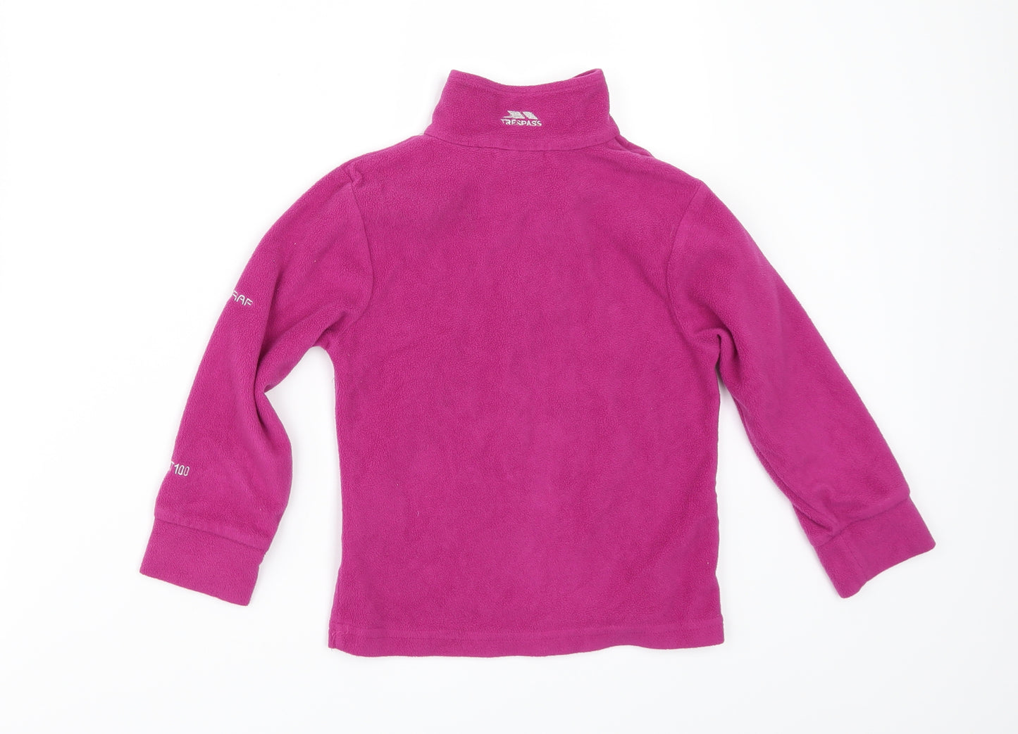 Trespass Girls Pink  Fleece Jacket  Size 3-4 Years