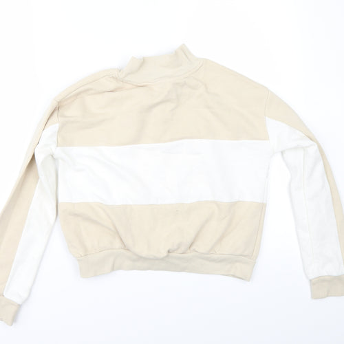 H&M Girls Beige   Pullover Sweatshirt Size 11-12 Years