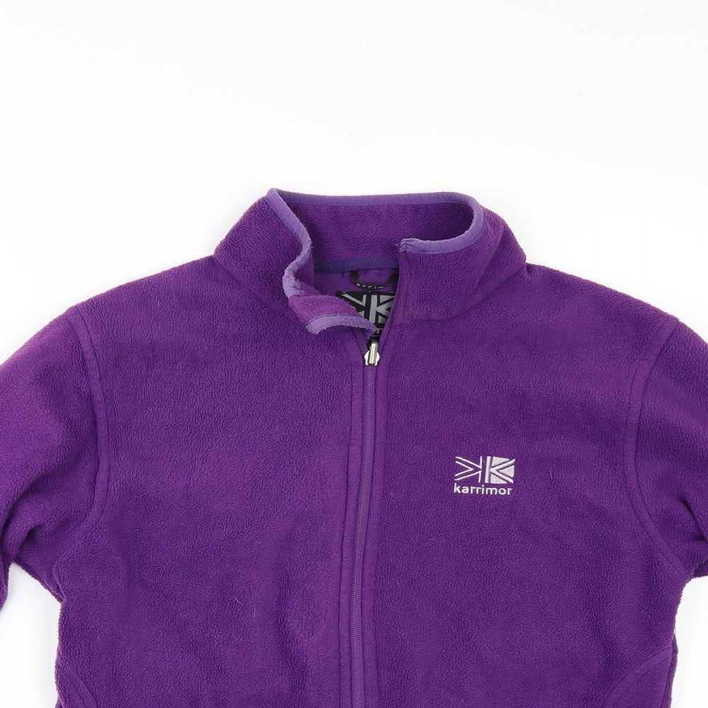Karrimor Womens Purple  Fleece Jacket  Size 10