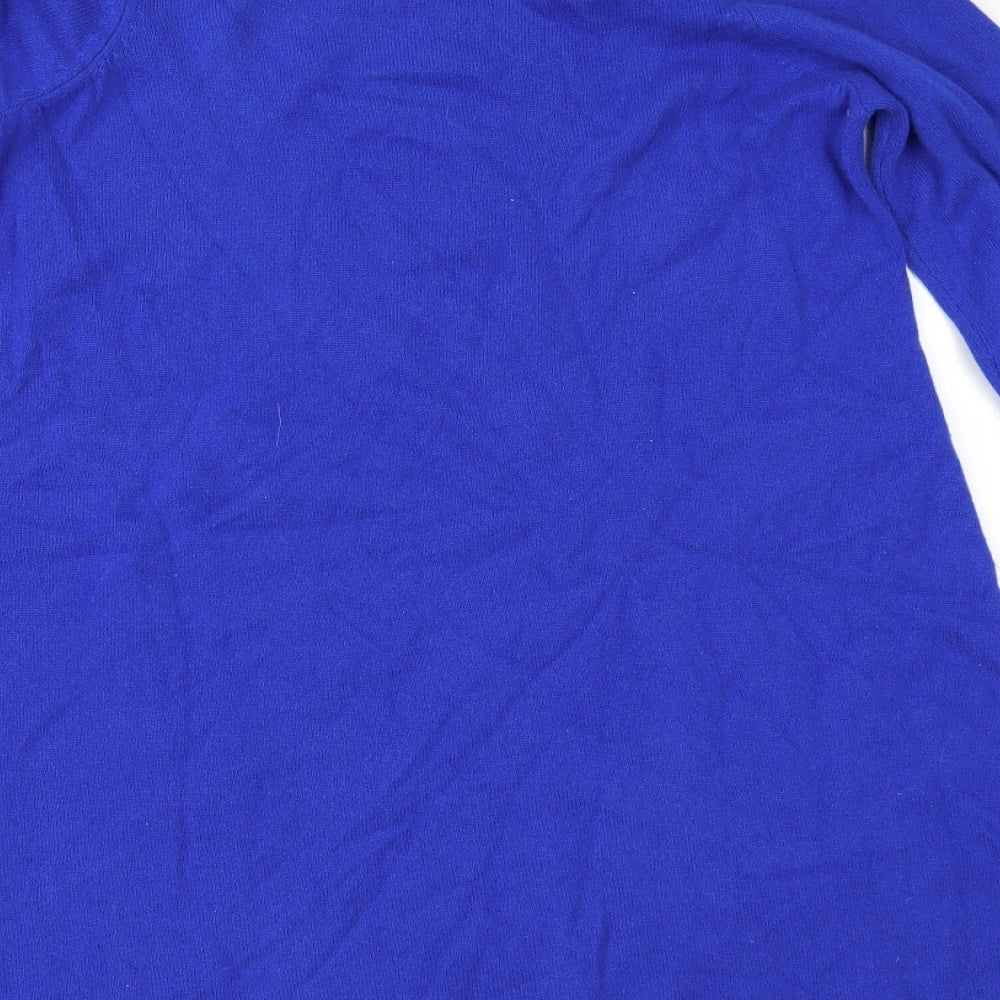 Marks and Spencer Womens Blue   Jumper Dress  Size 12