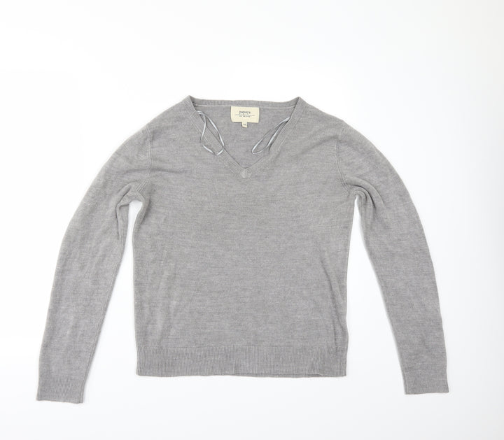 Papaya Womens Grey   Pullover Jumper Size 14