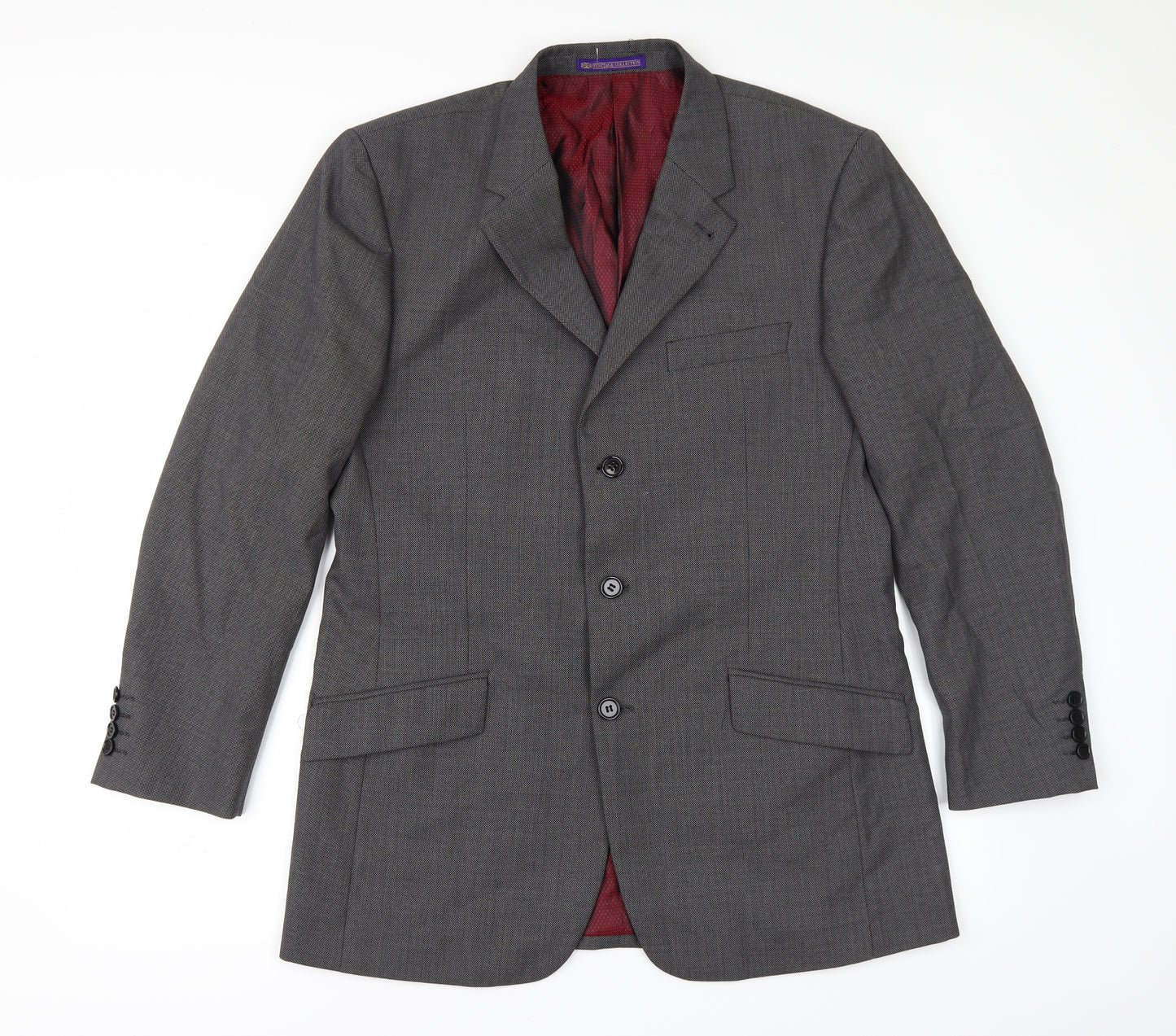 Skopes Mens Grey   Jacket Suit Jacket Size 40