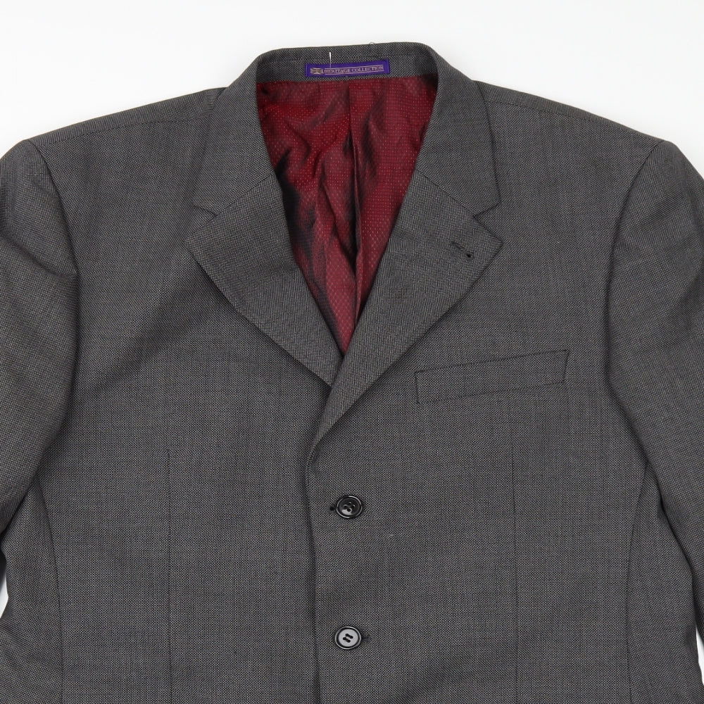 Skopes Mens Grey   Jacket Suit Jacket Size 40