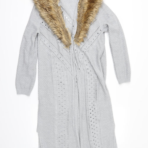 A&G Womens Grey   Cardigan Jumper Size 12