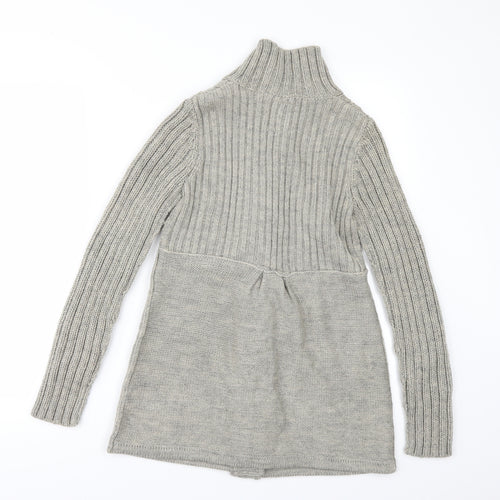 NEXT Womens Grey   Cardigan Jumper Size 8