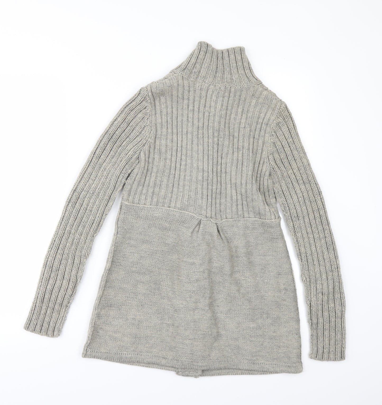 NEXT Womens Grey   Cardigan Jumper Size 8