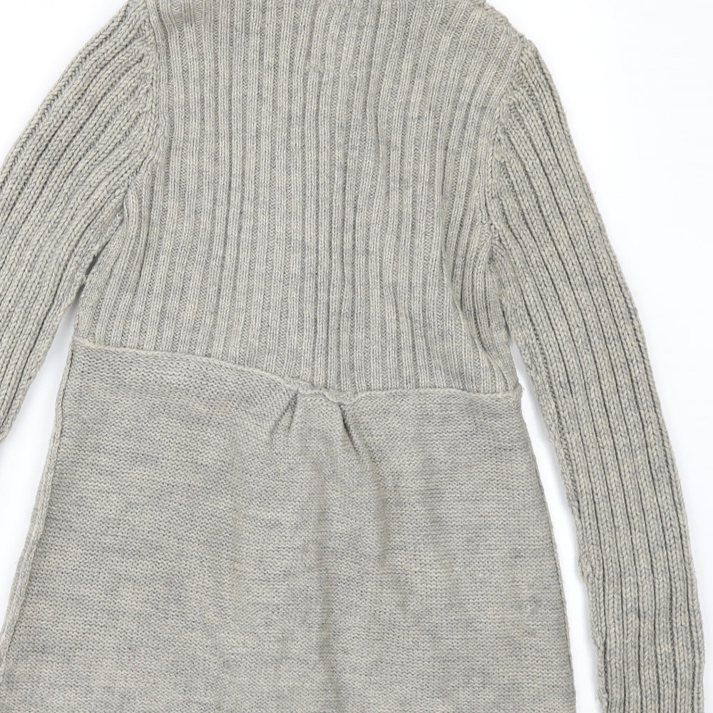 NEXT Womens Grey   Cardigan Jumper Size 8