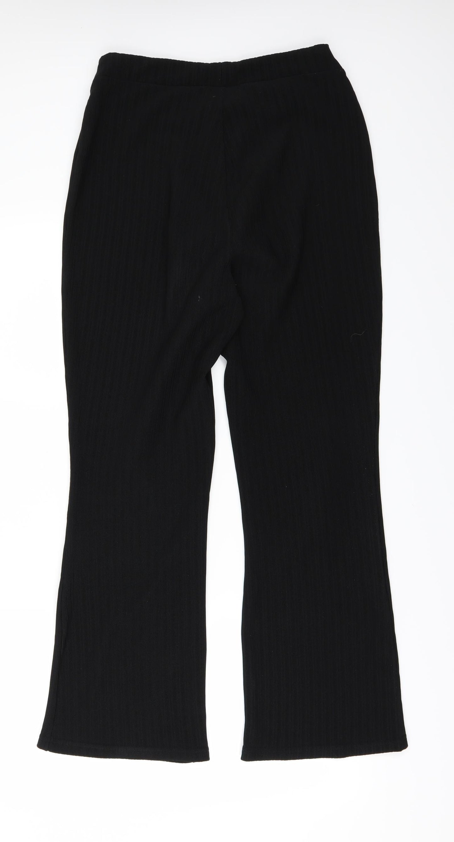 Papaya Womens Black   Trousers  Size 12 L28 in