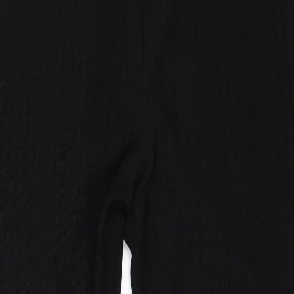 Papaya Womens Black   Trousers  Size 12 L28 in