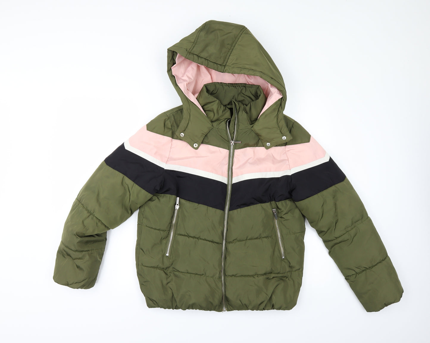 New Look Womens Green   Anorak Jacket Size 10