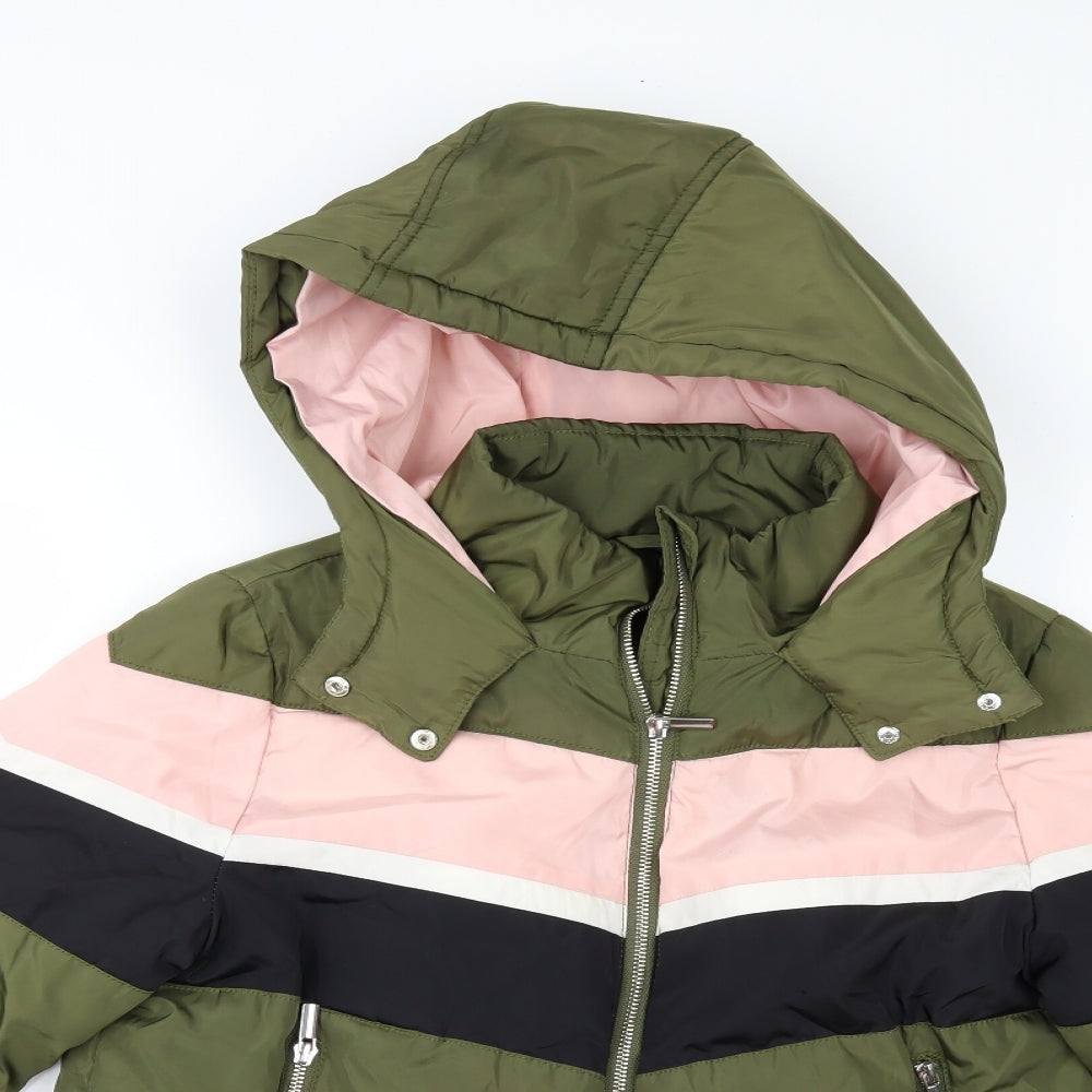 New Look Womens Green   Anorak Jacket Size 10