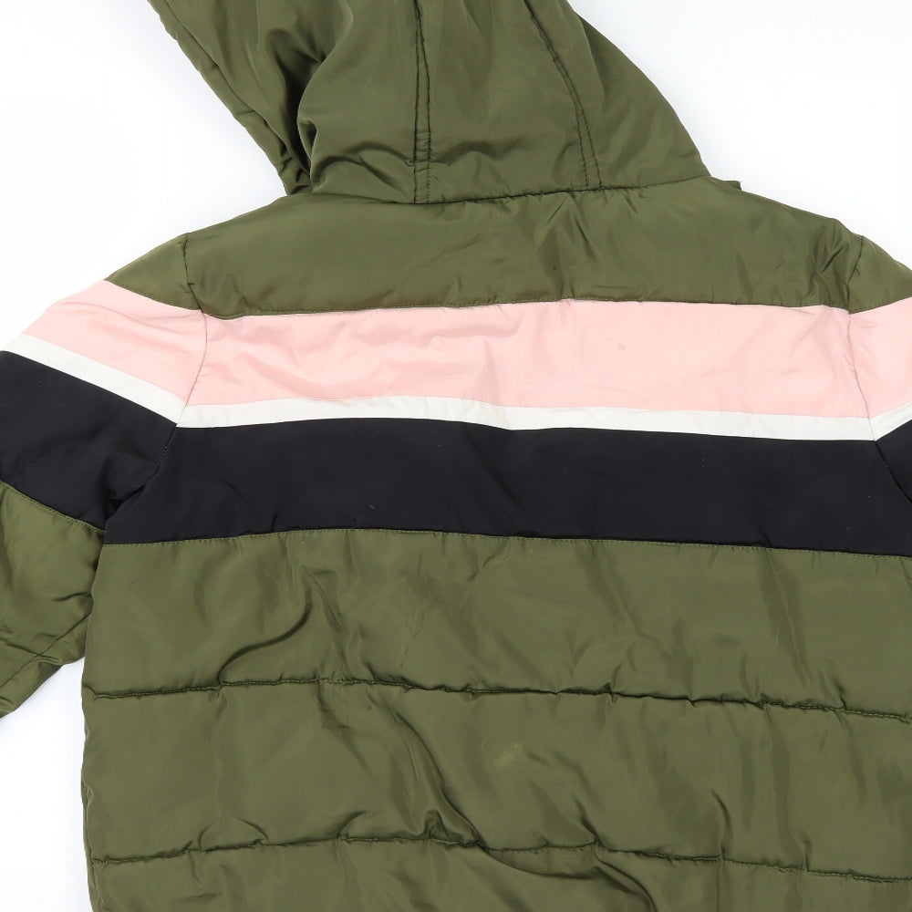 New Look Womens Green   Anorak Jacket Size 10