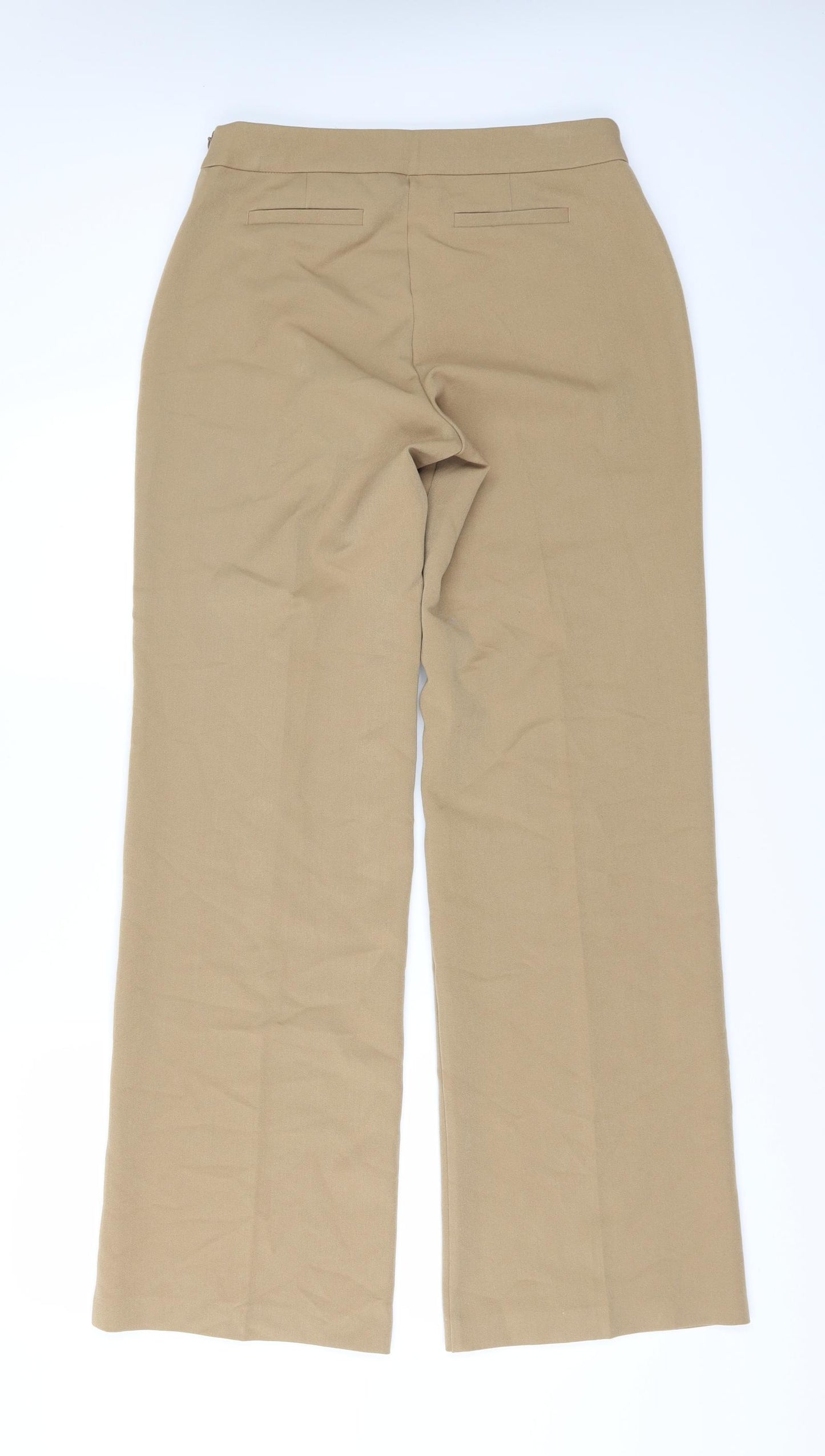 F&F Womens Beige   Trousers  Size 8 L32 in
