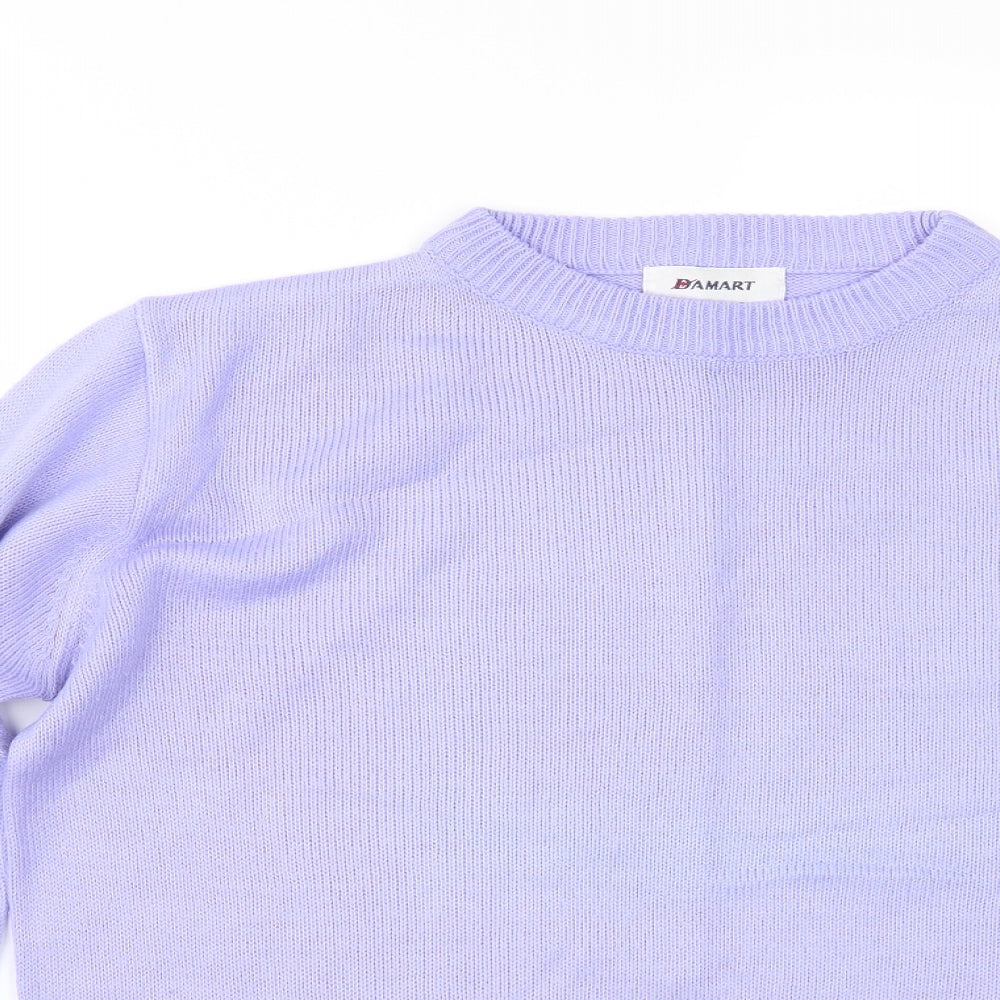Damart Womens Pink   Pullover Jumper Size 14