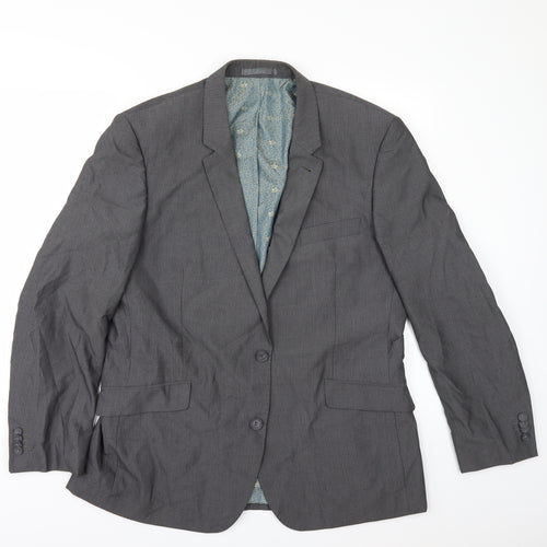 Taylor & Wright Mens Green Striped  Jacket Suit Jacket Size 42