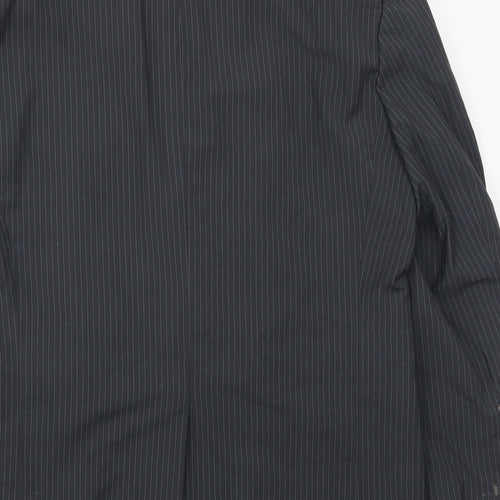 C&A Mens Grey Striped  Jacket Suit Jacket Size 42