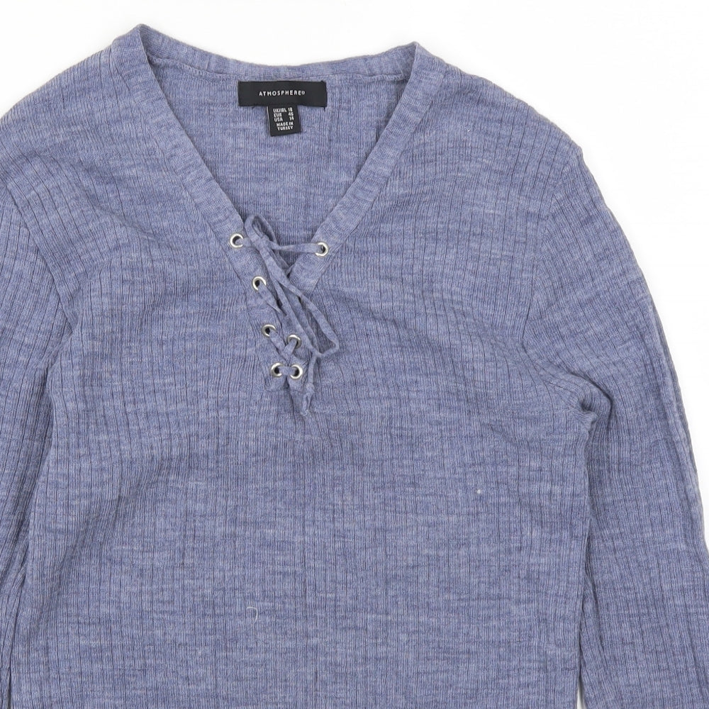 Atmosphere Womens Blue   Pullover Jumper Size 18