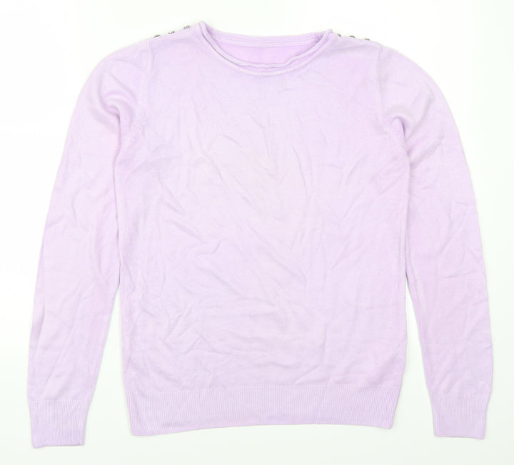 Atmosphere Womens Purple Pullover Jumper Size 8