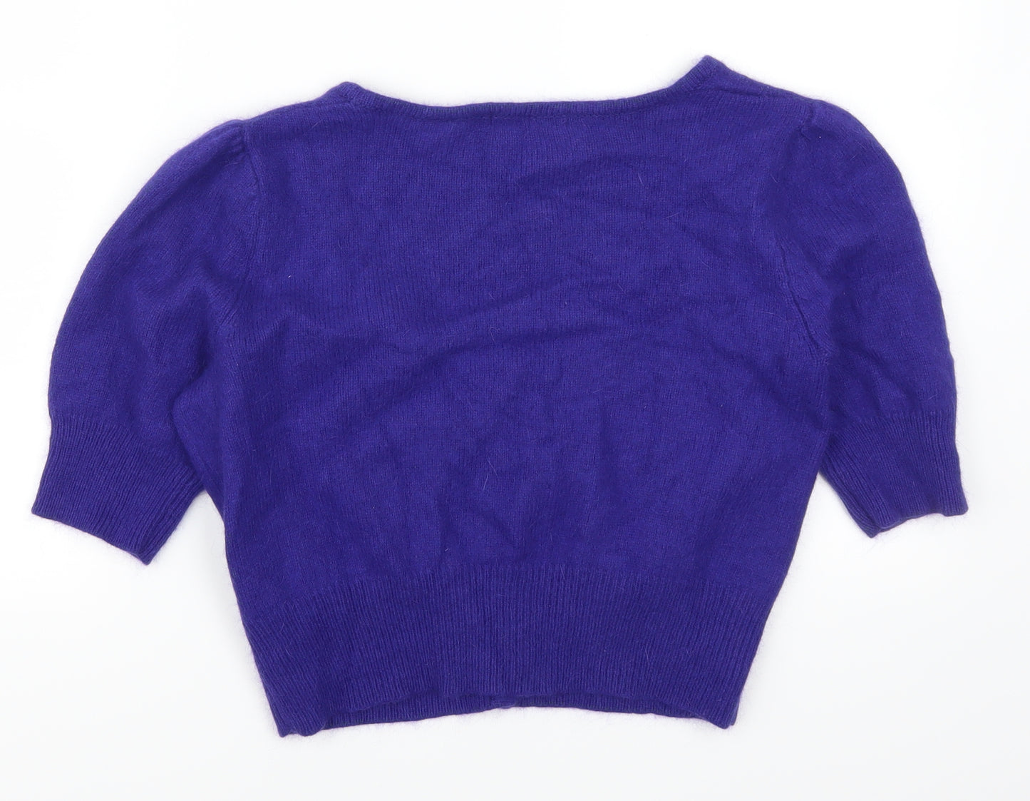 Marks and Spencer Womens Blue   Cardigan Jumper Size 14