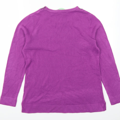 Tigi Womens Pink   Pullover Jumper Size 10