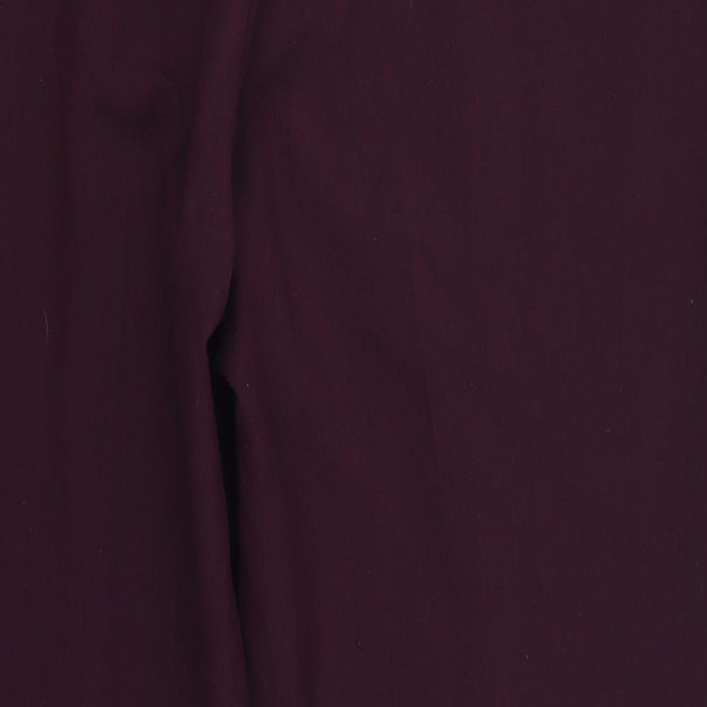 Comfort Plus Womens Purple   Trousers  Size 14 L28 in