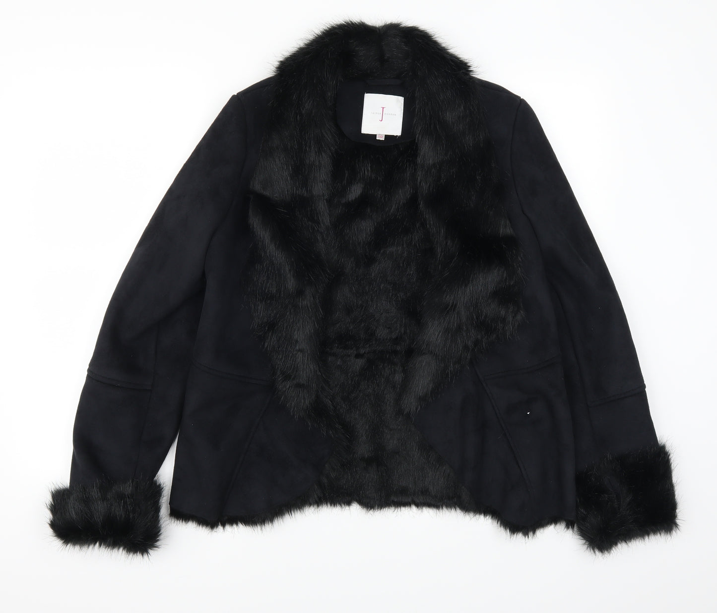 Jasper Conran Womens Black   Jacket Coat Size 10
