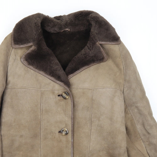 Victor W Stkes & Son Womens Brown   Overcoat Coat Size 8