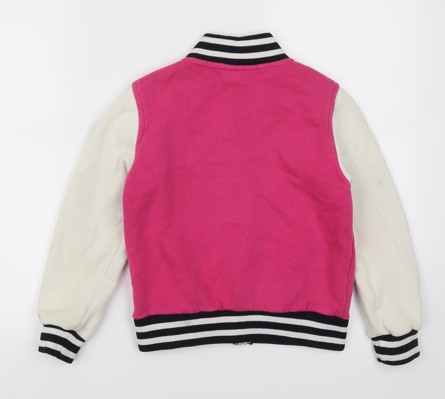London Girls Pink   Full Zip Sweatshirt Size 7-8 Years