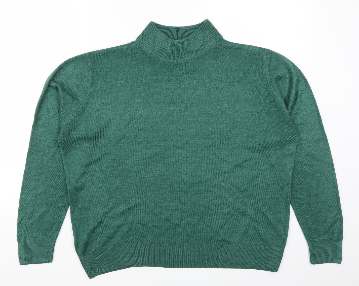 Isabelle Womens Green   Pullover Jumper Size L