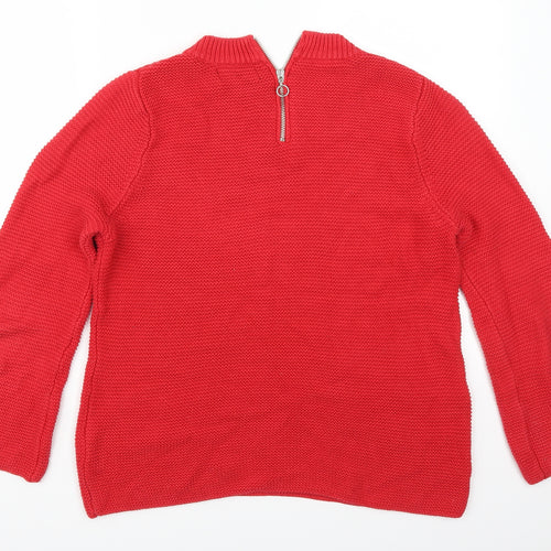 Atmosphere Womens Red   Pullover Jumper Size 10