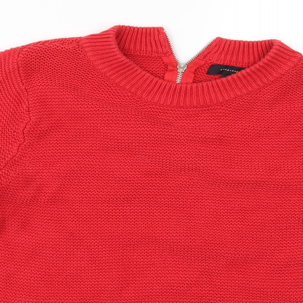 Atmosphere Womens Red   Pullover Jumper Size 10