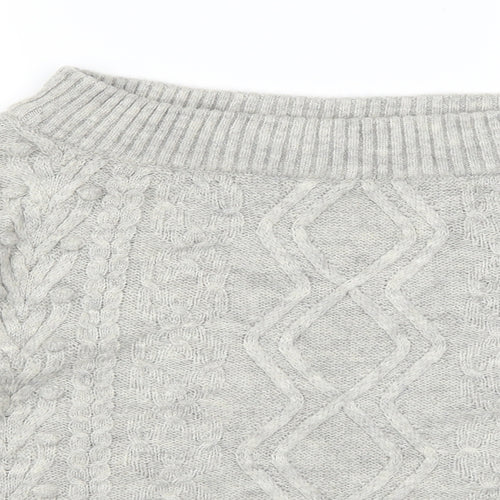George Womens Grey   Pullover Jumper Size L