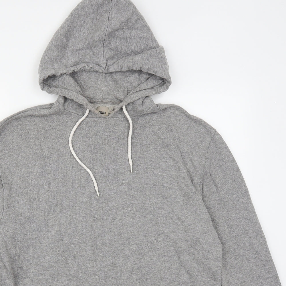 ASOS Mens Grey   Pullover Hoodie Size XS