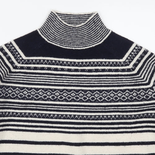 TU Womens Blue Striped  Pullover Jumper Size 14