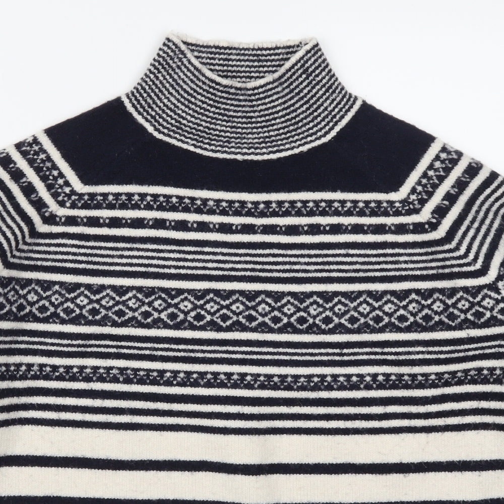 TU Womens Blue Striped  Pullover Jumper Size 14